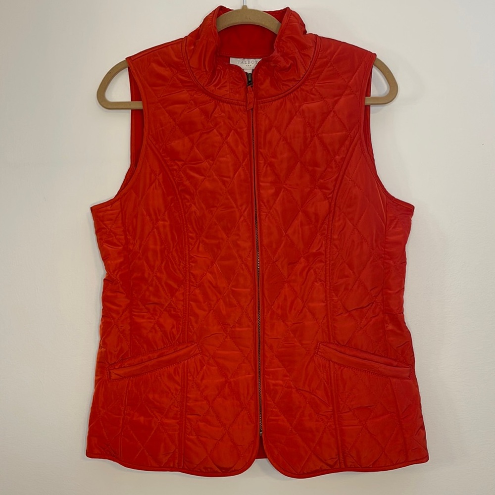 TALBOTS quilted vest